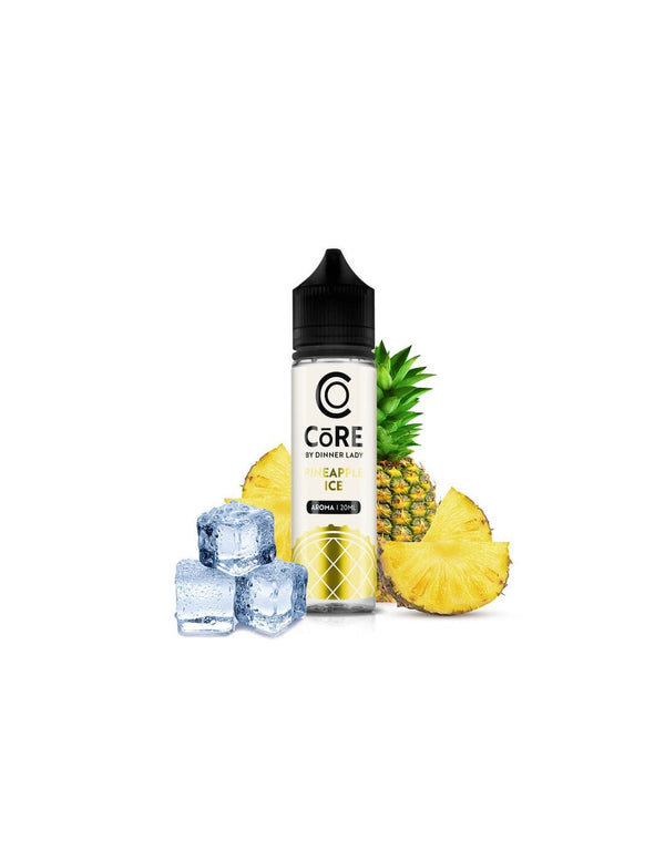 Dinner Lady Core Pineapple Ice Flavour Shot 60ml - Egineatmos.gr - Dinner Lady