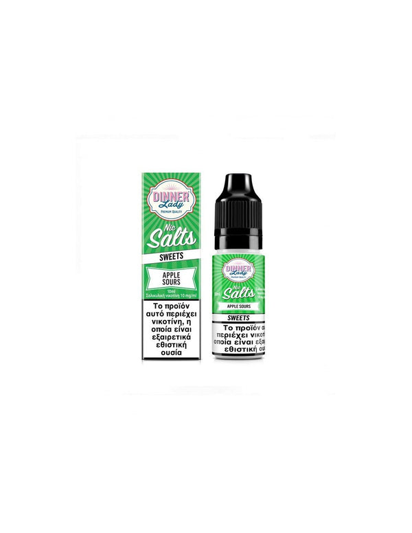 Dinner Lady Salt Apple Sours 10ml - Egineatmos.gr - Dinner Lady