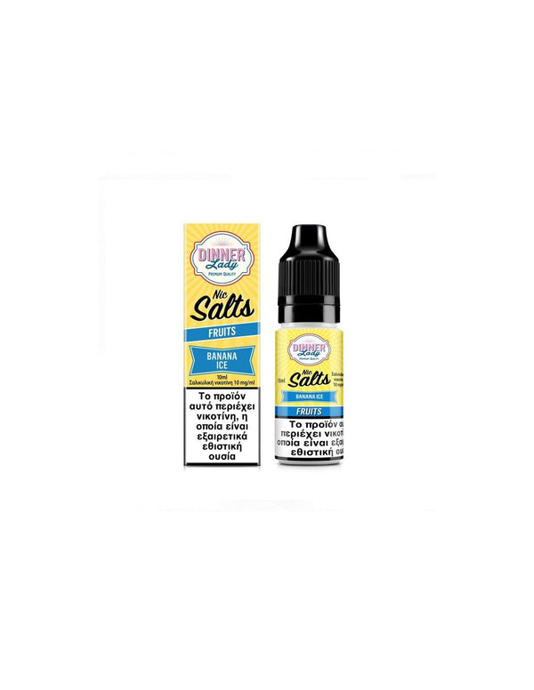 Dinner Lady Salt Banana Ice 10ml - Egineatmos.gr - Dinner Lady