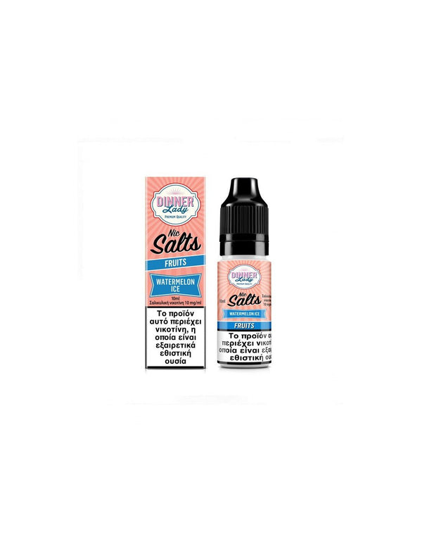 Dinner Lady Salt Watermelon Ice 10ml - Egineatmos.gr - Dinner Lady