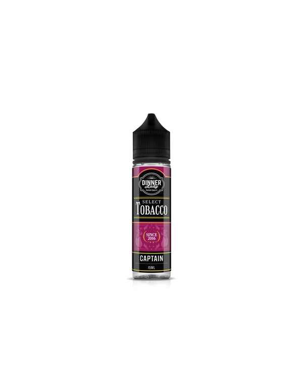 Dinner Lady Select Tobacco Captain Flavour Shot 15/60ml