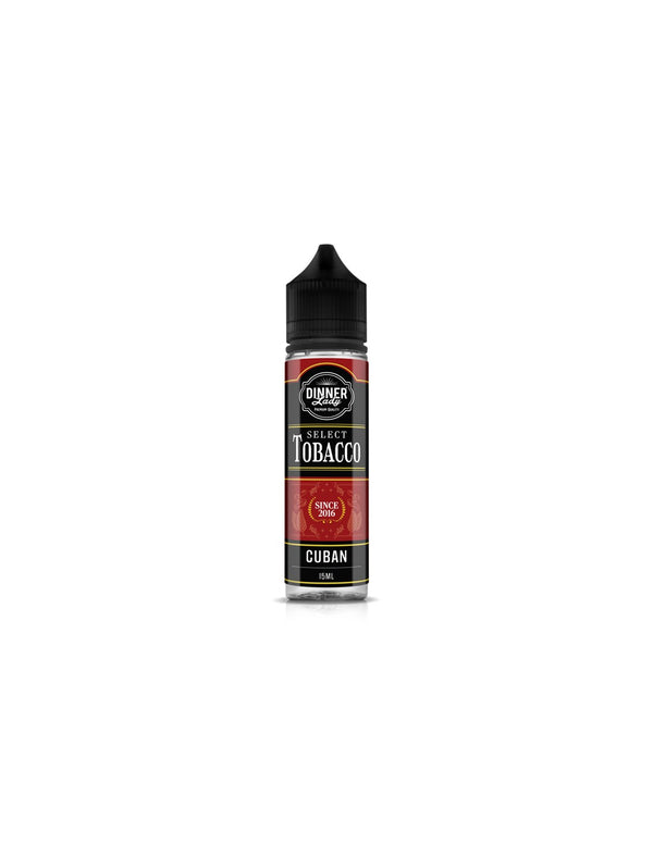 Dinner Lady Select Tobacco Cuban Flavour Shot 15/60ml