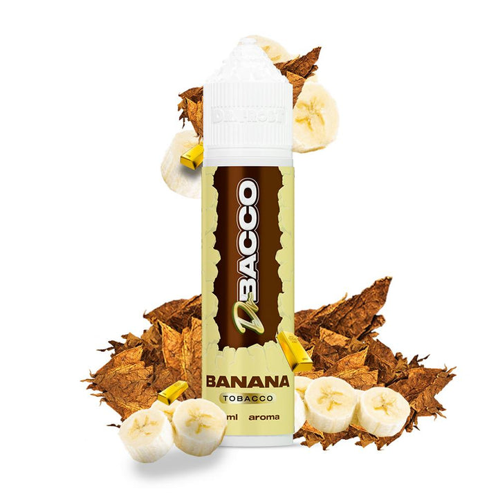Dr Bacco Banana Tobacco 20ml/60ml Flavorshot - Egineatmos.gr - Dr.Bacco