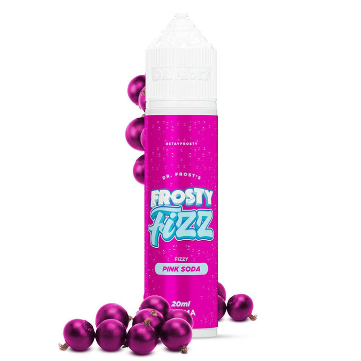 Dr Frost Frosty Fizz Pink Soda 20ml/60ml Flavorshot - Egineatmos.gr - Dr.Frost