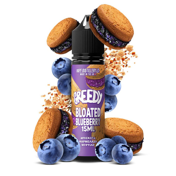 Greedy Bear Bloated Blueberry 15ml/60ml Flavorshot - Egineatmos.gr - Greedy Bear