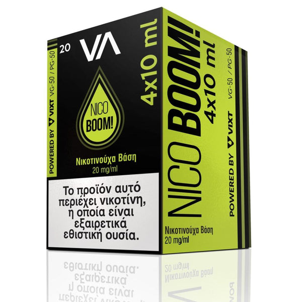 Innovation Nico Boom 50VG-50PG 20mg 10ml Nicotine Booster