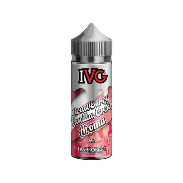 IVG Strawberry Vanilla Cream 36ml/120ml - Egineatmos.gr - IVG