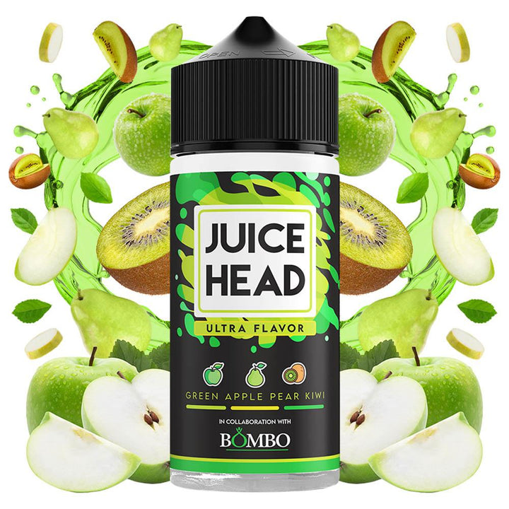 Juice Head Green Apple Pear Kiwi 30ml/120ml Flavorshot - Egineatmos.gr - Juice Head