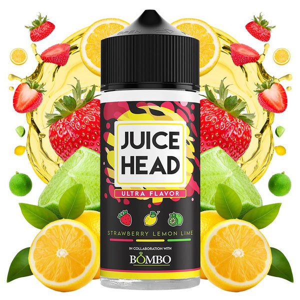 Juice Head Strawberry Lemon Lime 30ml/120ml Flavorshot - Egineatmos.gr - Juice Head