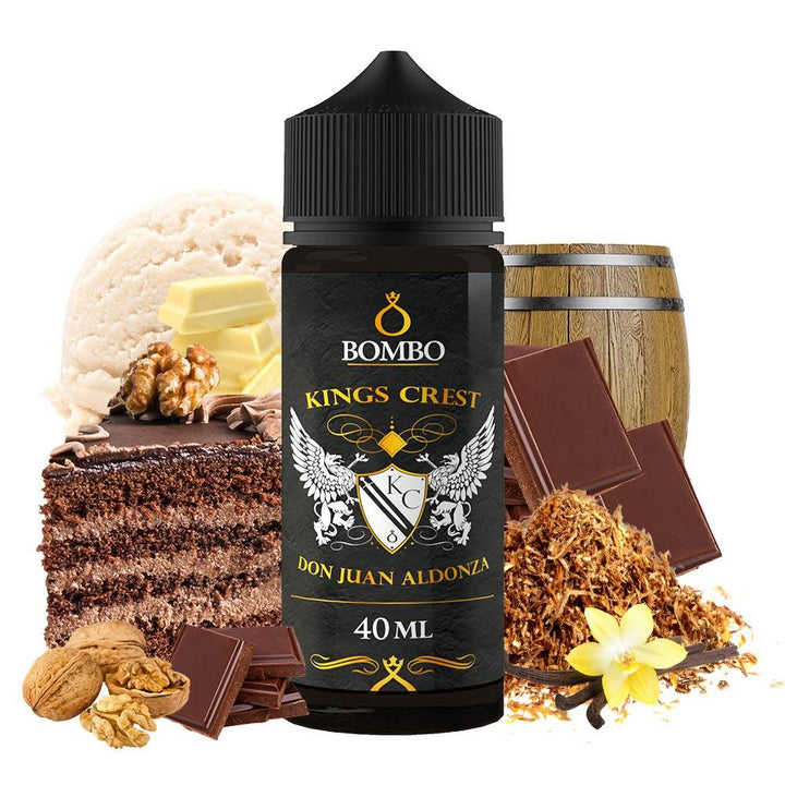 Kings Crest Don Juan Aldonza 40ml/120ml Flavorshot - Egineatmos.gr - Bombo