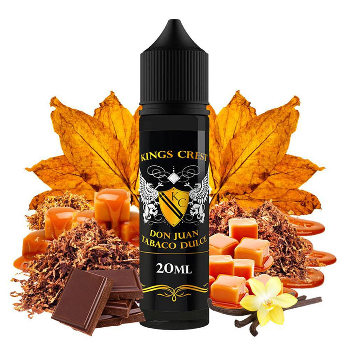Kings Crest Don Juan Tabaco Dulce 20ml/60ml Flavorshot - Egineatmos.gr - Kings Crest