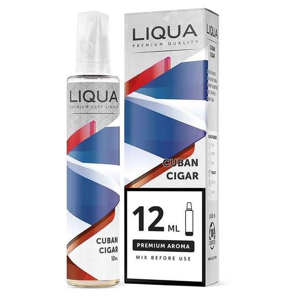 Liqua Cuban Cigar 12ml/60ml