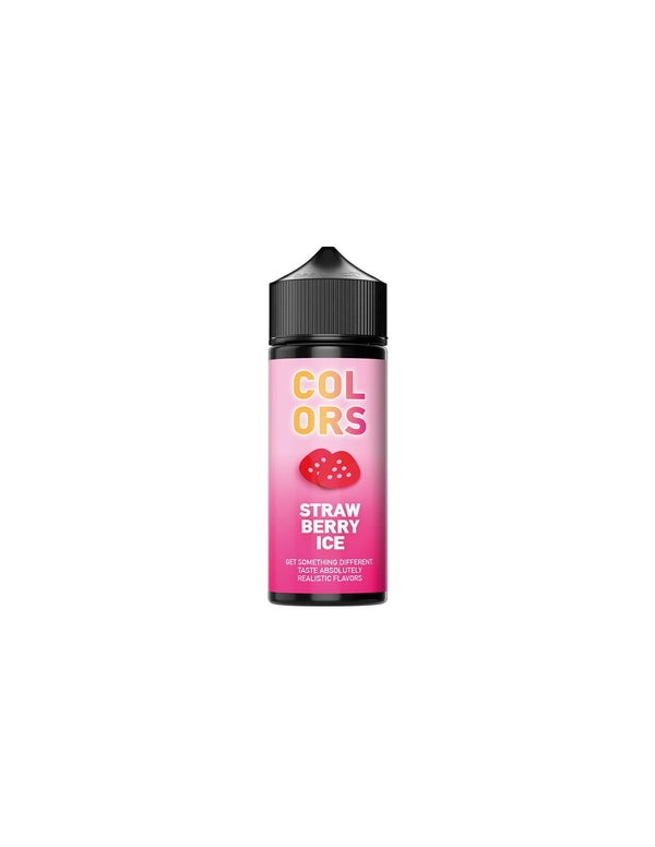 Mad Juice Colors Strawberry Ice Flavour Shot 120ml - Egineatmos.gr - Mad Juice