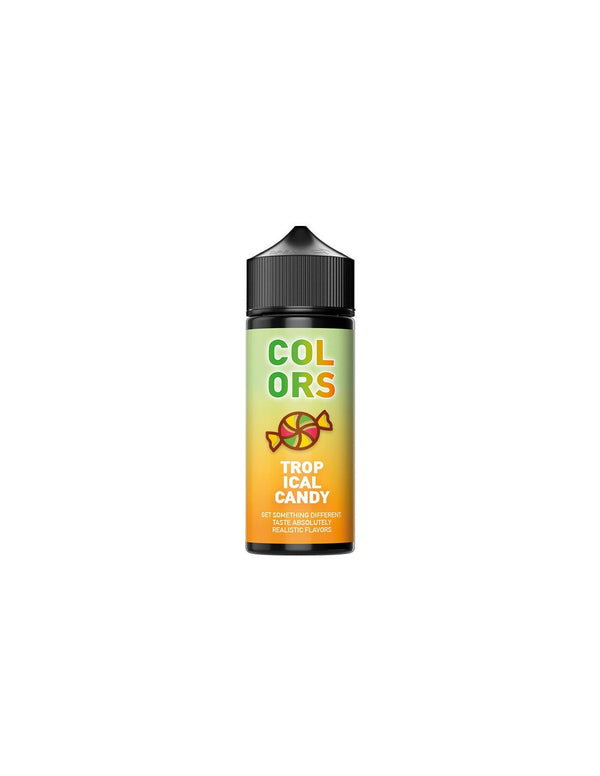 Mad Juice Colors Tropical Candy Flavour Shot 120ml - Egineatmos.gr - Mad Juice
