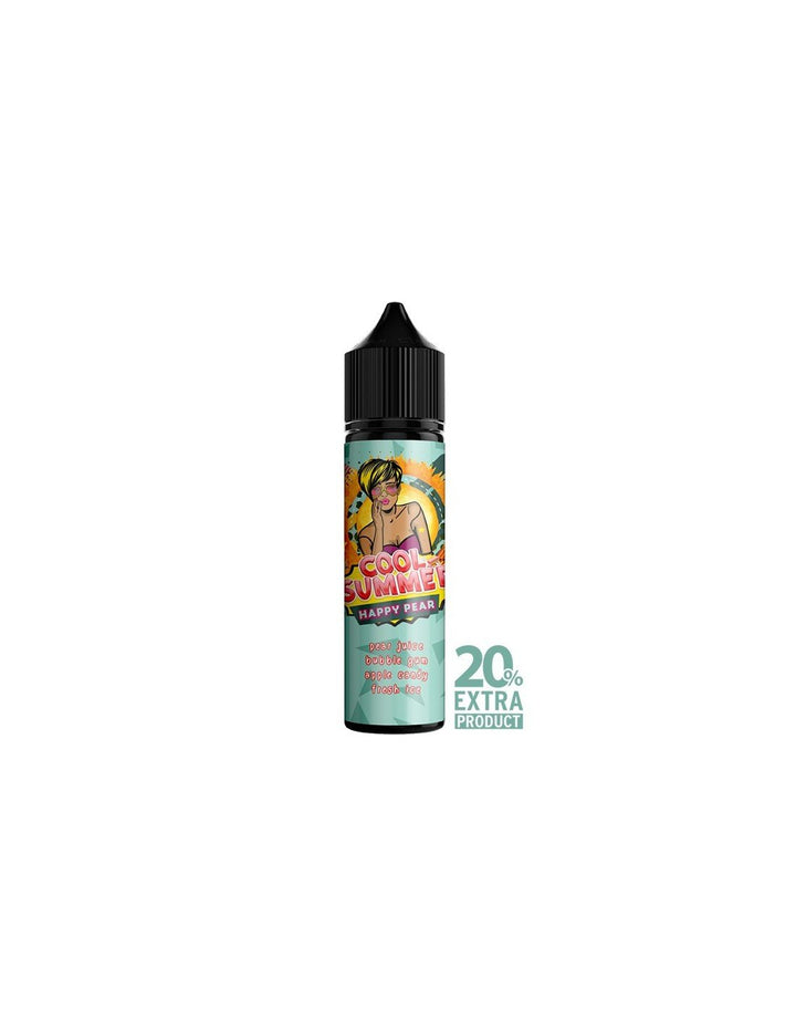 Mad Juice Cool Summer Flavour Shot Happy Pear 60ml - Egineatmos.gr - Mad Juice