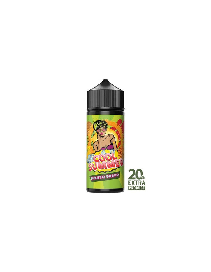 Mad Juice Cool Summer Flavour Shot Mojito Bravo 120ml - Egineatmos.gr - Mad Juice