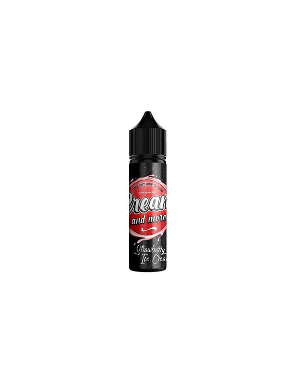 Mad Juice Cream And More Flavour Shot Strawberry Ice Cream 60ml - Egineatmos.gr - Mad Juice