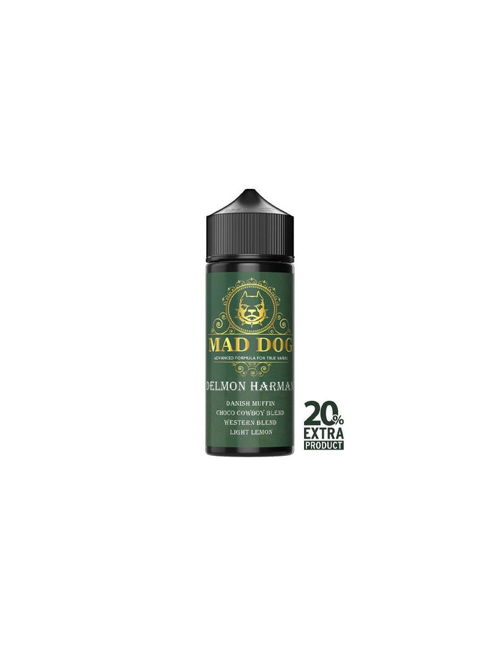 Mad Juice Mad Dog Flavour Shot Delmon Harman 120ml - Egineatmos.gr - Mad Juice