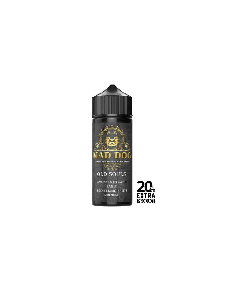 Mad Juice Mad Dog Flavour Shot Old Souls 120ml - Egineatmos.gr - Mad Juice