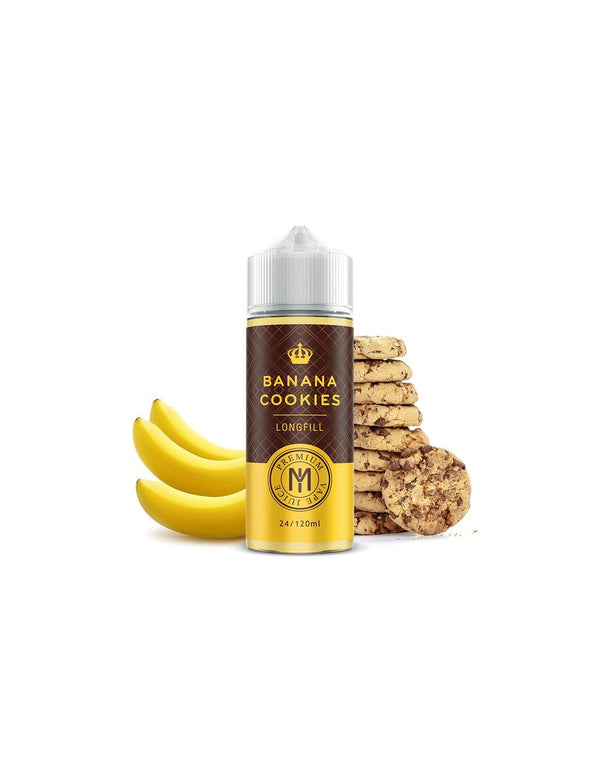 M.i. Juice Banana Cookies Flavour Shot 120ml - Egineatmos.gr - Egineatmos.gr