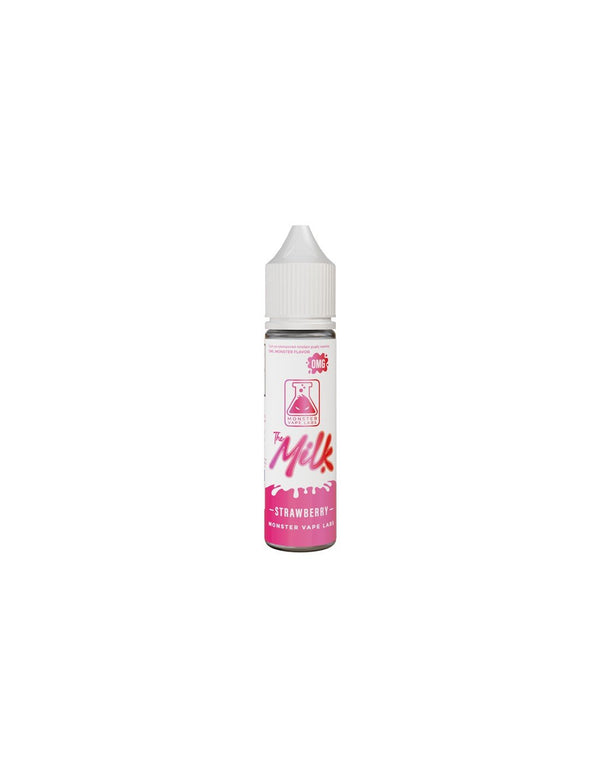 Monster Vape The Milk Strawberry Flavour Shot 60ml - Egineatmos.gr - Monster Vape