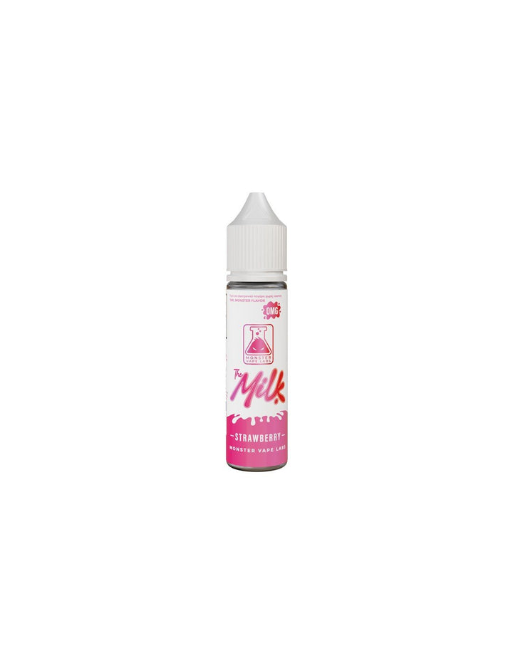 Monster Vape The Milk Strawberry Flavour Shot 60ml - Egineatmos.gr - Monster Vape