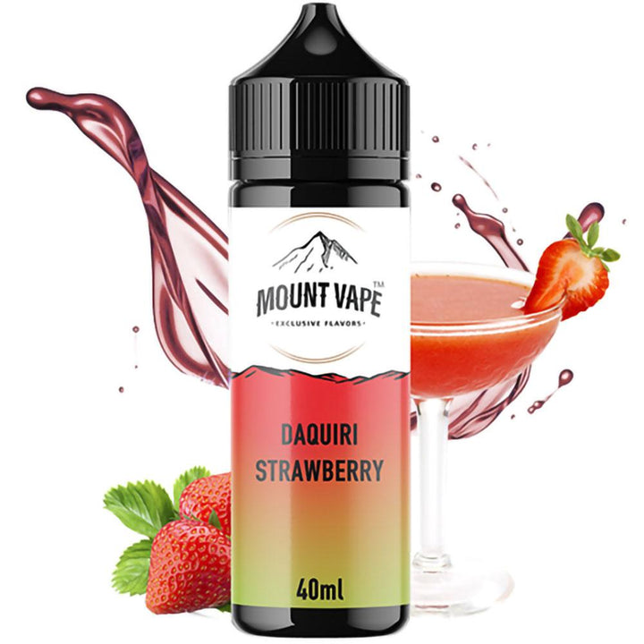 Mount Vape Daquiri Strawberry 40ml/120ml Flavorshot - Egineatmos.gr - Mount Vape