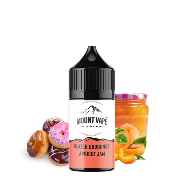 Mount Vape Glazed Doughnut Apricot Jam 10ml/30ml Flavorshot