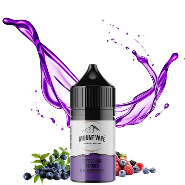 Mount Vape Refreshing Berries & Blueberries 10ml/30ml Flavorshot - Egineatmos.gr - Mount Vape