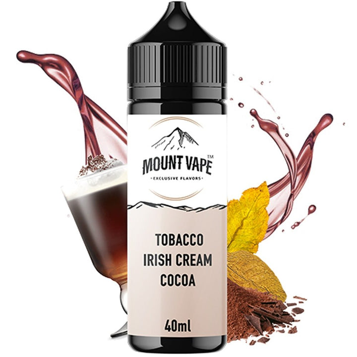 Mount Vape Tobacco Irish Cream Cocoa 40ml/120ml Flavorshot - Egineatmos.gr - Mount Vape