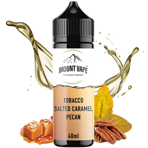 Mount Vape Tobacco Salted Caramel Pecan 40ml/120ml Flavorshot - Egineatmos.gr - Mount Vape