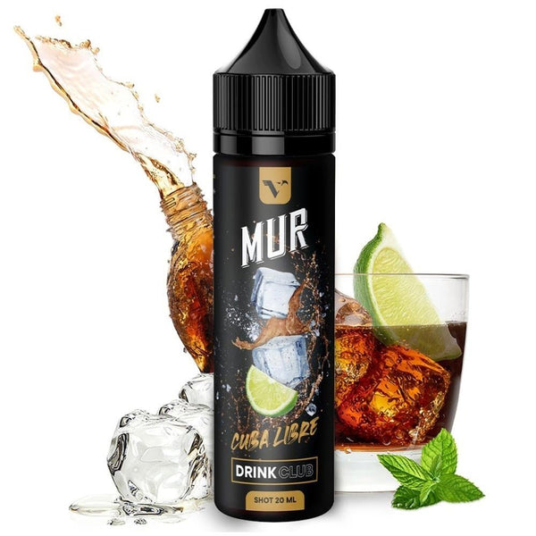 Mur Drink Club Cuba Libre 20ml/60ml Flavorshot - Egineatmos.gr - Mur