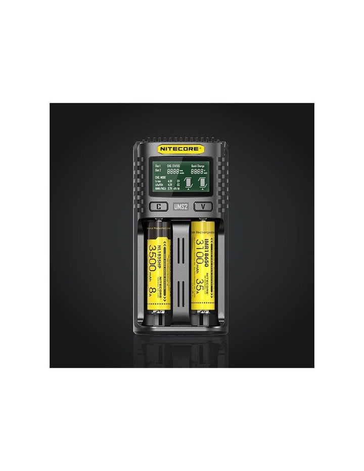 Nitecore UMS2 Charger - Egineatmos.gr - Nitecore