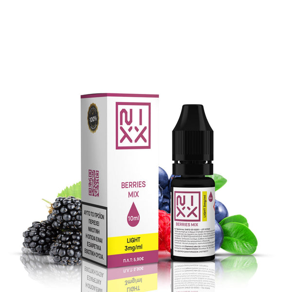 NIXX Berries Mix E - Liquid 10ml - Egineatmos.gr - NIXX