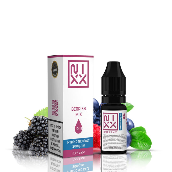 NIXX Berries Mix Salt E - Liquid 10ml - Egineatmos.gr - NIXX