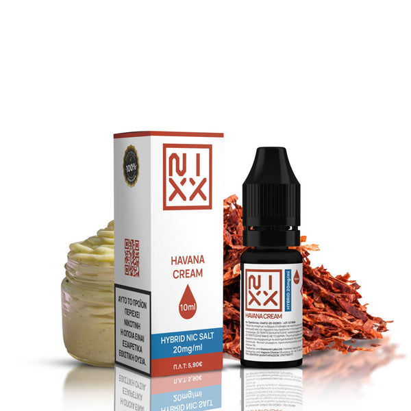 NIXX Havana Cream Salt E - Liquid 10ml - Egineatmos.gr - NIXX