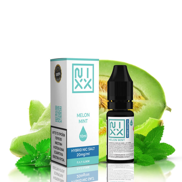 NIXX Melon Mint Salt E - Liquid 10ml - Egineatmos.gr - NIXX