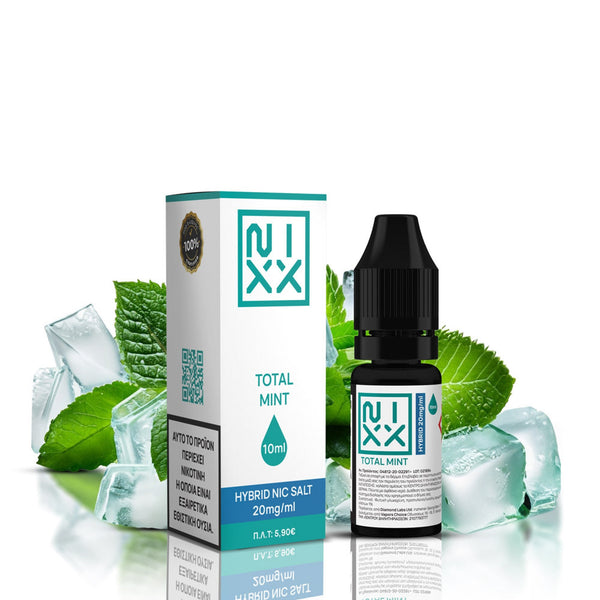 NIXX Total Mint Salt E - Liquid 10ml - Egineatmos.gr - NIXX