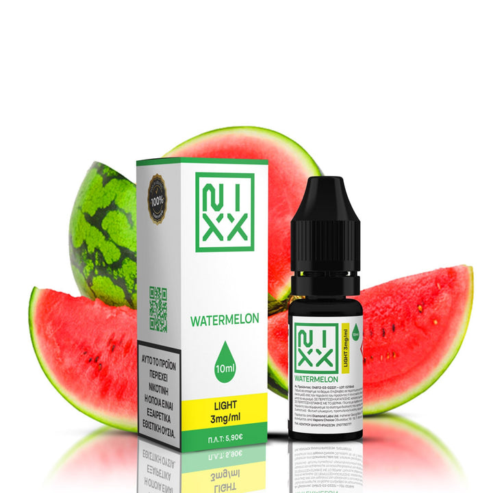 NIXX Watermelon E - Liquid 10ml - Egineatmos.gr - NIXX