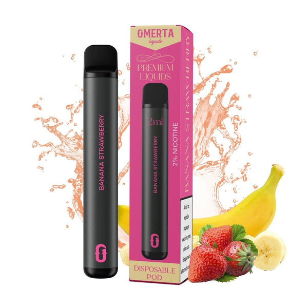 Omerta Pod Gen 2 Banana Strawberry 2% - Egineatmos.gr - Omerta