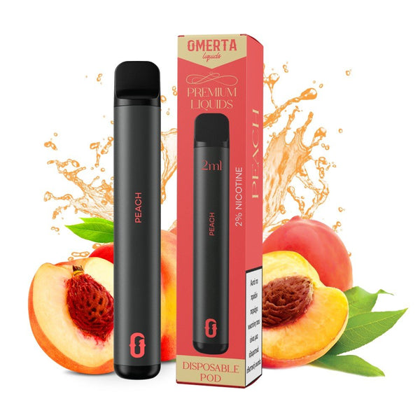 Omerta Pod Gen 2 Peach 2% - Egineatmos.gr - Omerta