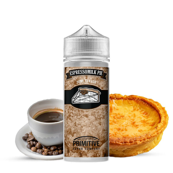 OPMH Flavor Primitive Espressomilk Pie 120 - Egineatmos.gr - OPMH