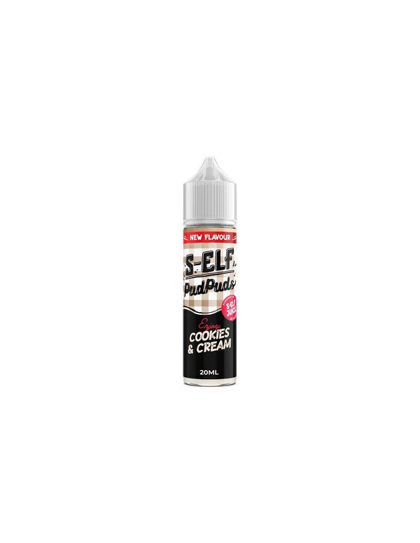 S - Elf Juice Pud Puds Cookies and Cream Flavour Shot 60ml - Egineatmos.gr - S - elf Juice