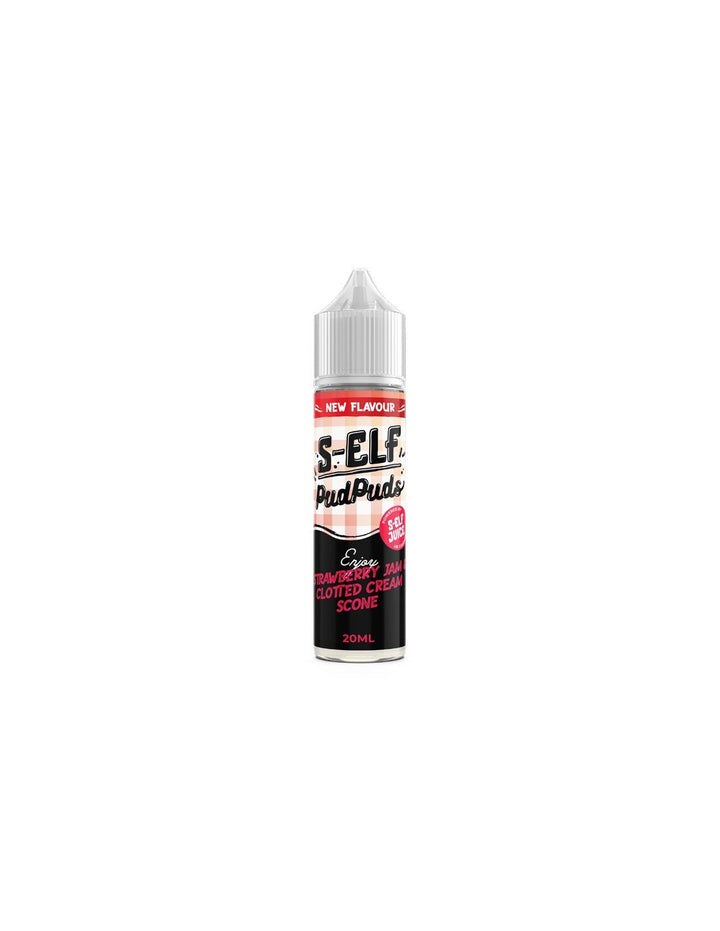 S - Elf Juice Pud Puds Strawberry Jam & Clotted Cream Scone Flavour Shot 60ml - Egineatmos.gr - S - elf Juice