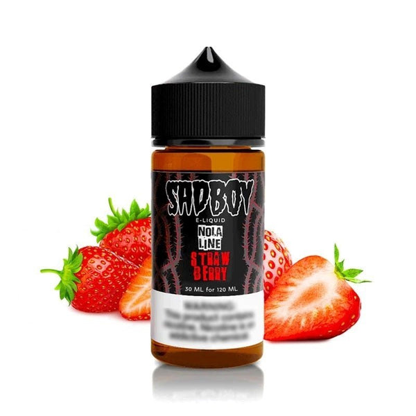 SadBoy Nola Line Strawberry 30ml/120ml - Egineatmos.gr - SadBoy