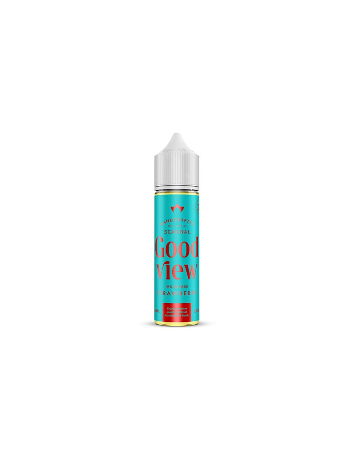 Scandal Good View Milkshake Strawberry Flavour Shot 20ml/60ml - Egineatmos.gr - Scandal