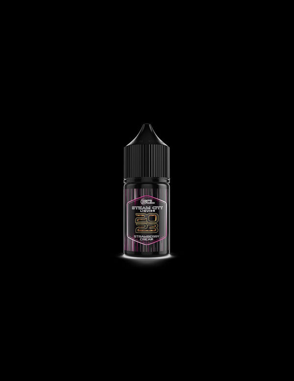 Steam City 2023 Strawberry Cream Flavour Shot 30ml - Egineatmos.gr - Steam City