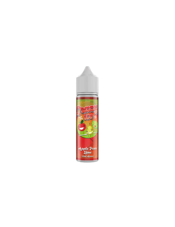 Steam City Crazy Ice Apple Pear Lime Flavour Shot 60ml