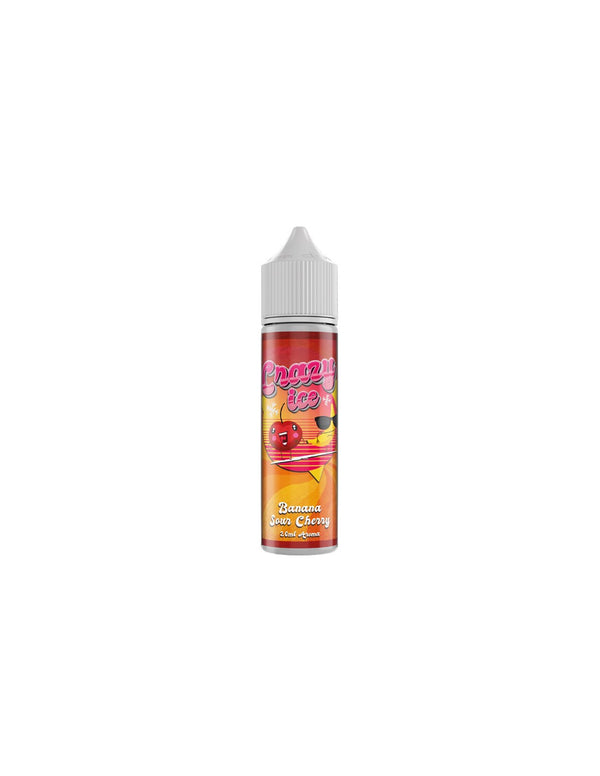 Steam City Crazy Ice Banana Sour Cherry Flavour Shot 60ml