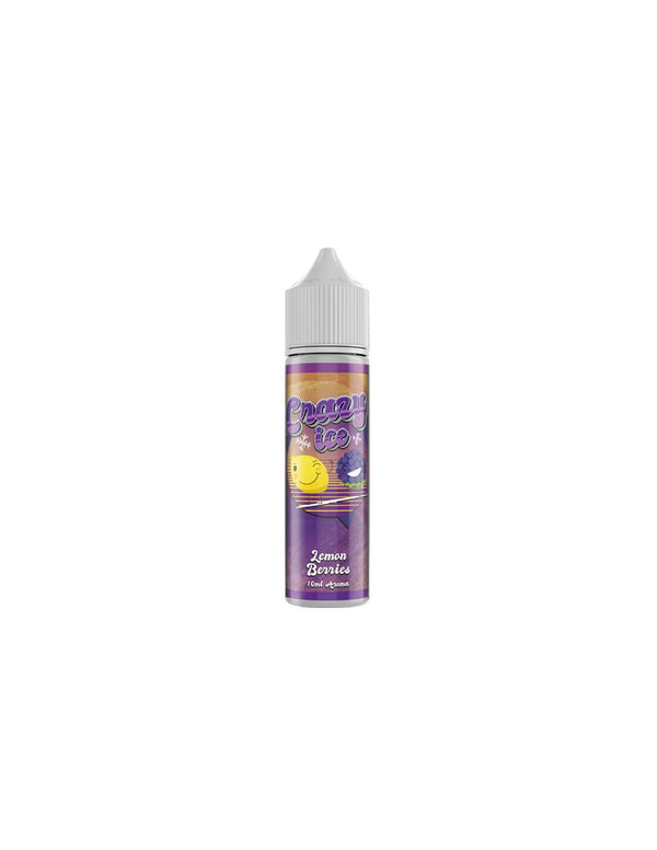 Steam City Crazy Ice Lemon Berries Flavour Shot 10/60ml